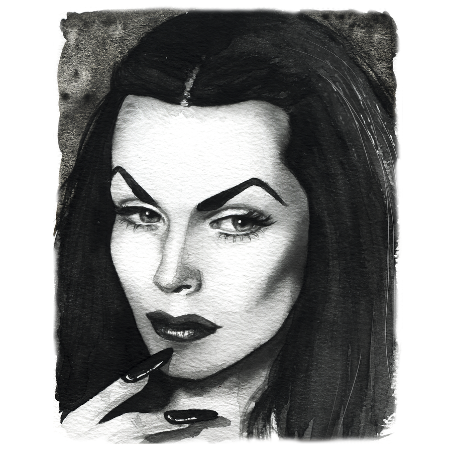 Dark Muses - Vampira - Original Painting