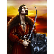 In Ukrainian folklore, a kharakternyk is a powerful sorcerer and warrior who was either born with such a gift or has learned to be one from others. Usually, only Cossacks were called kharakternyk. It was believed, that the forces of nature, animals, and birds obey them. They could turn into wolves, falcons, and hounds. 