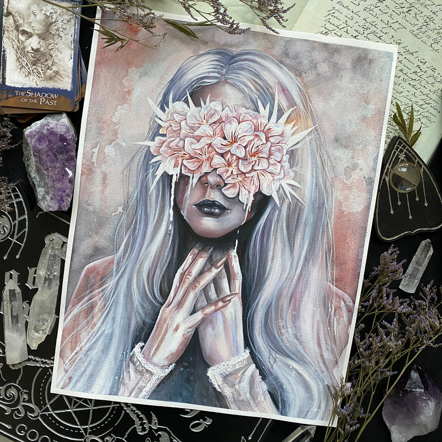 Nуrium - Poisonous watercolor number 4 - Original Painting