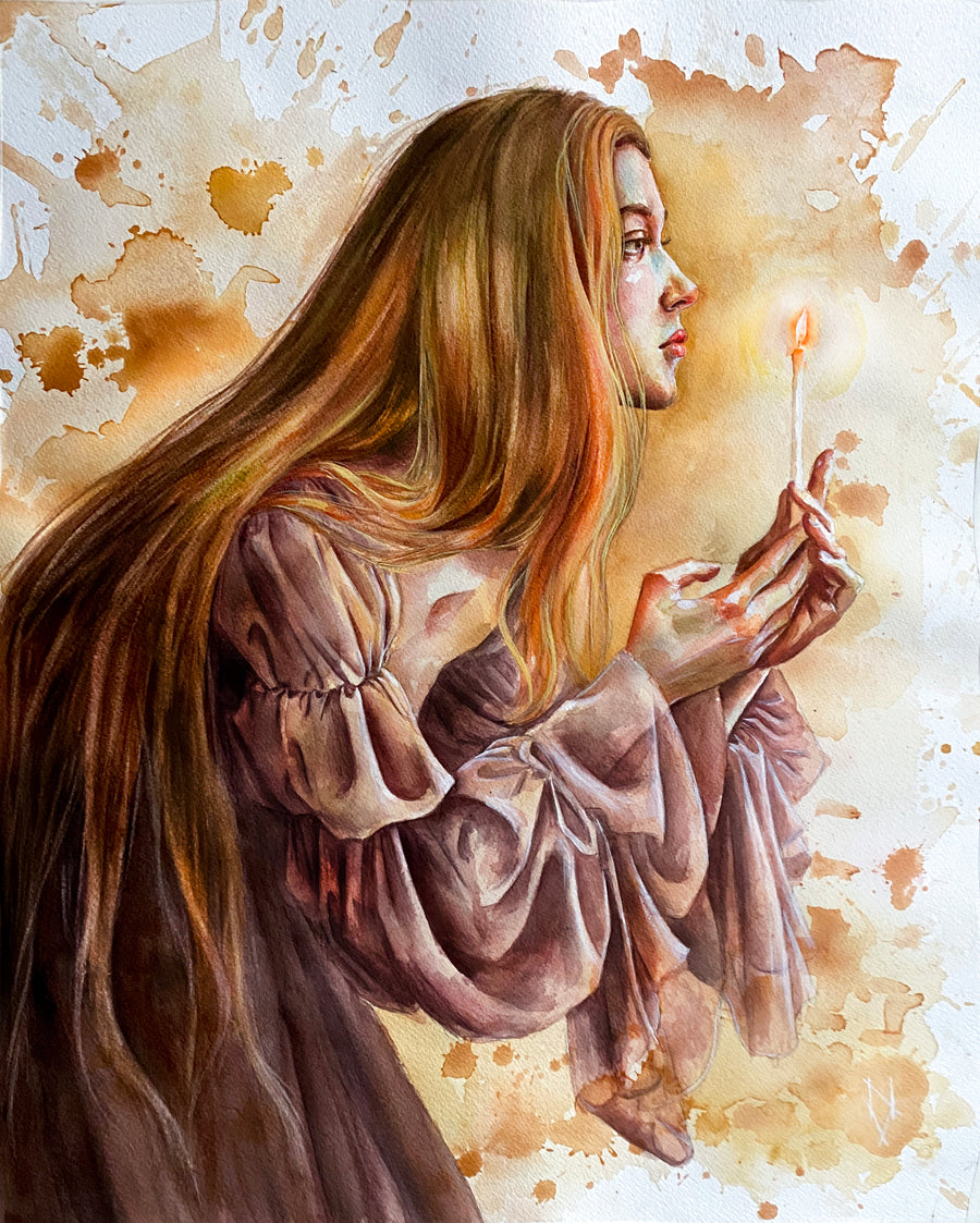 Take care of your light - Original Painting