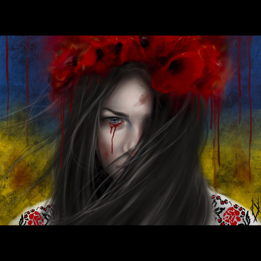 Rage of Ukraine - Art Print