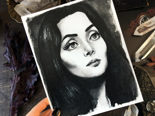 Dark Muses - Carolyn Jones - Art Print