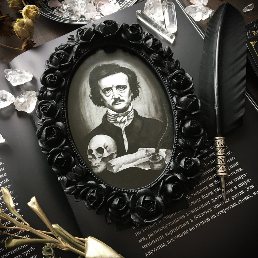 Vintage framed  - Edgar Allan Poe