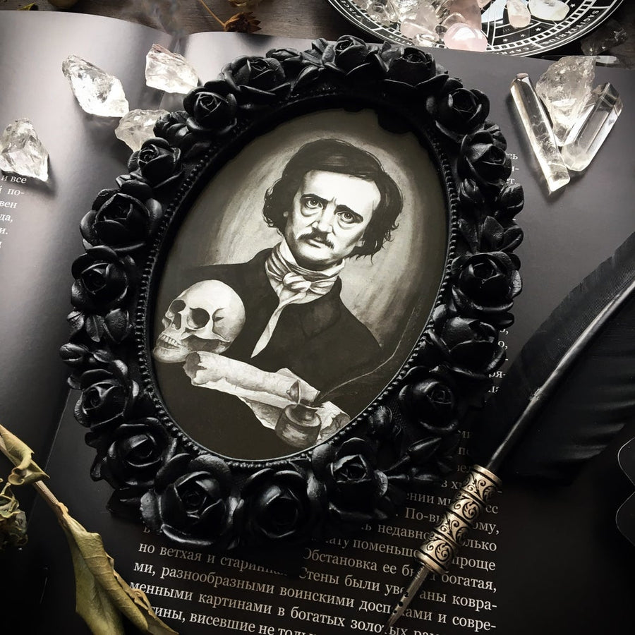 Vintage framed  - Edgar Allan Poe