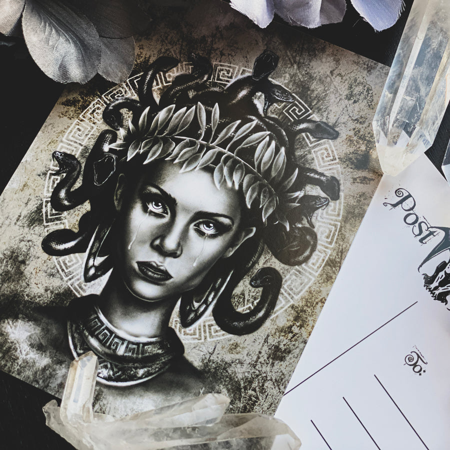 Medusa - Postcard