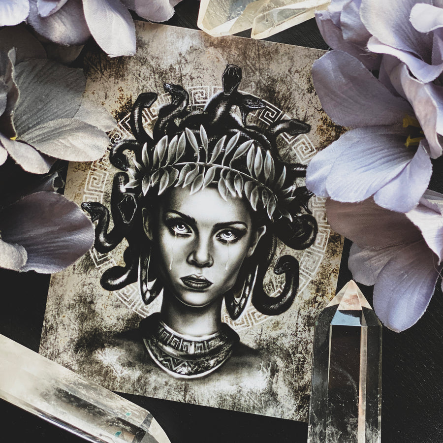 Medusa - Postcard