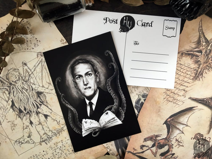 H. P. Lovecraft - Postcard