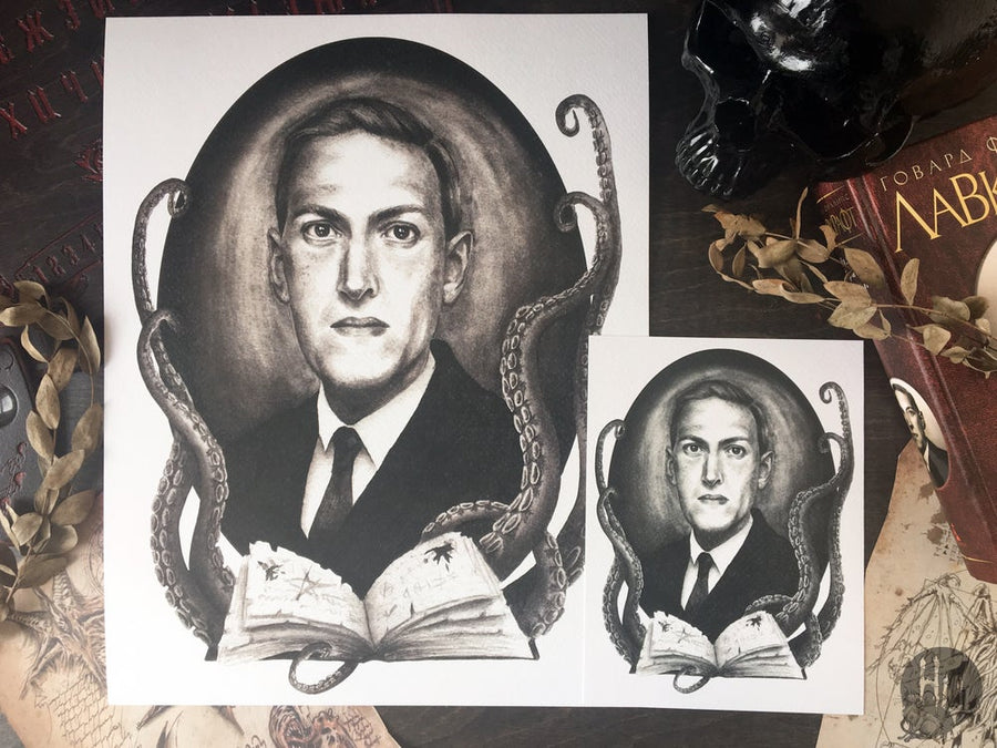 H. P. Lovecraft - Art Print