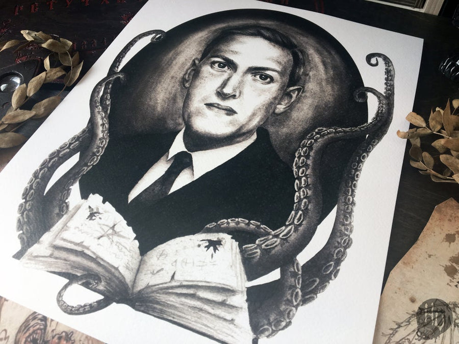 H. P. Lovecraft - Art Print