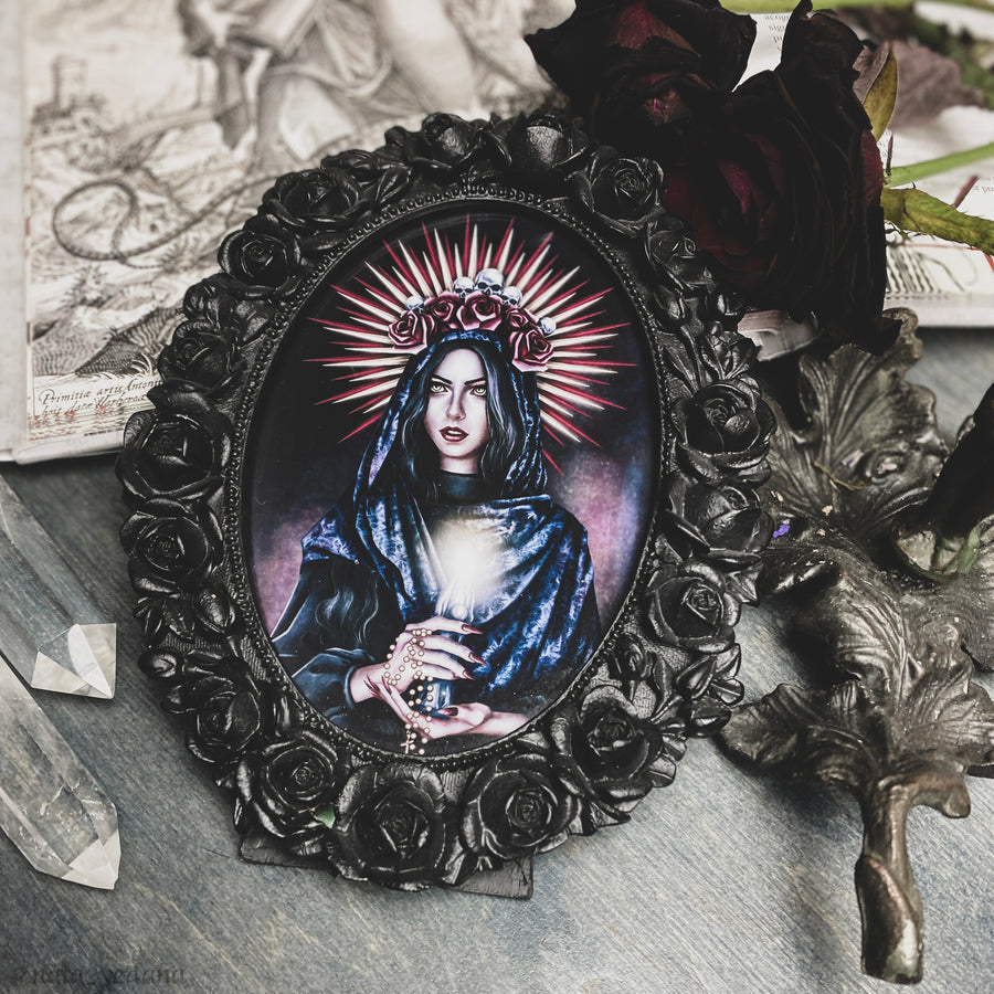 Vintage framed  - Santa Muerte