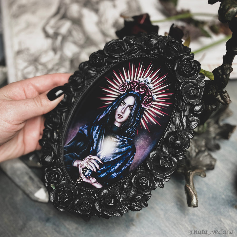 Vintage framed  - Santa Muerte