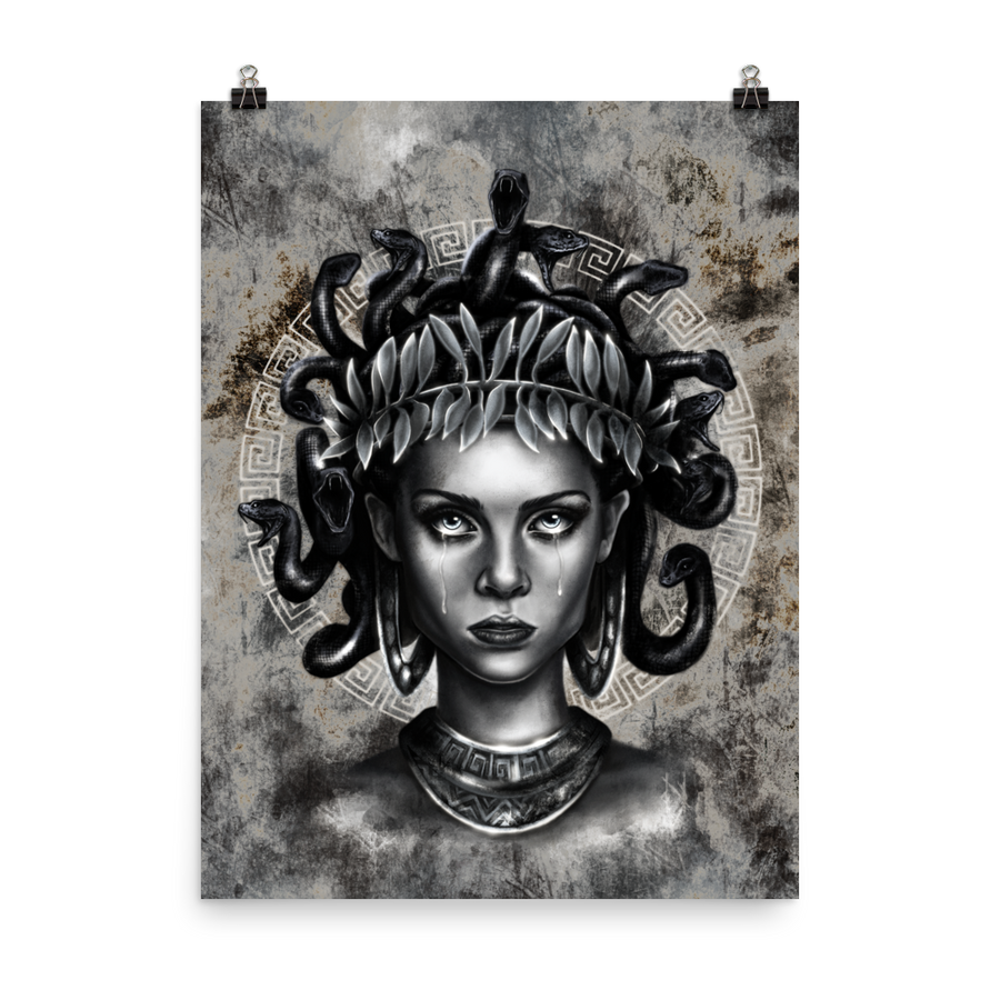 Medusa Gorgon - Art Print